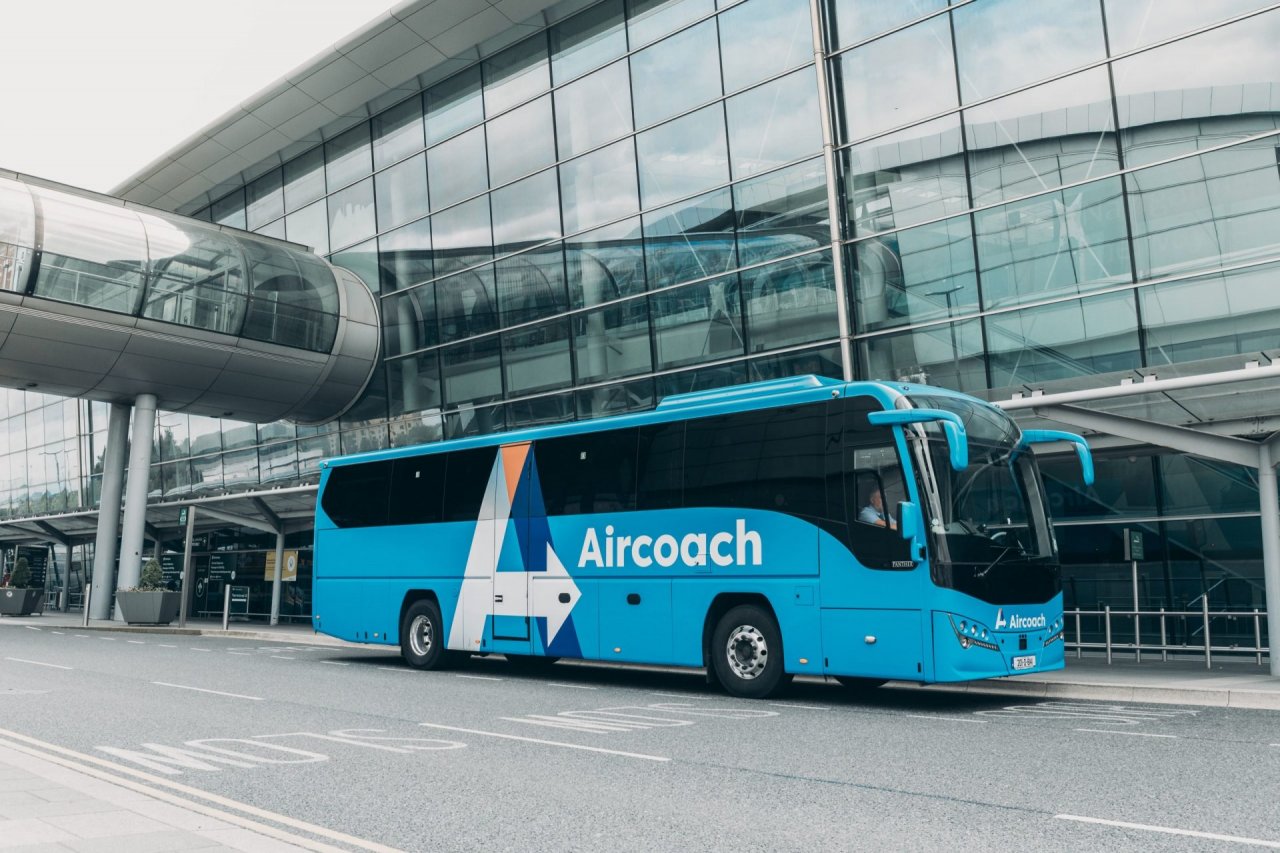 aircoach at terminal two dublin airport